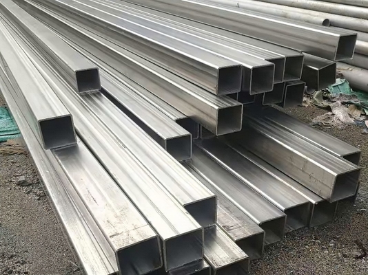 Tubo quadrato in acciaio inossidabile certificato ASTM A312 Spessore della parete 1 mm-150 mm