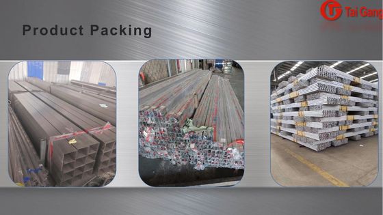 Tubo rettangolare in acciaio inossidabile da 120 mm di diametro esterno, personalizzabile e di lunga durata per le tue esigenze di personalizzazione