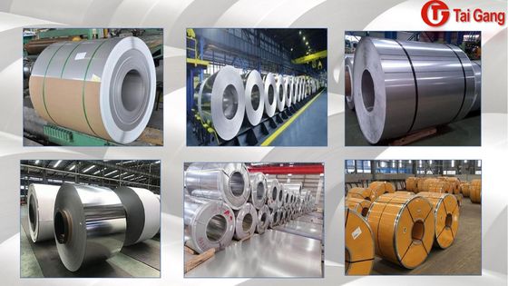 Bobina Industriale in Acciaio Inossidabile 304 con Tempra 1/2H 3/4H H per Produzione di Precisione Resistente alla Corrosione