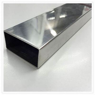 Hot Expanded Stainless Steel Rectangular Tube Cold Rolled Thickness 0.15mm-6mm BA 2B Polished Pickling for Construction