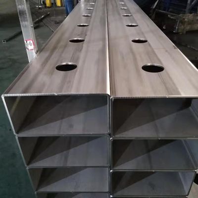 BA 2B Polished Pickling Stainless Steel Rectangle Pipe Cold Rolled Thickness 0.15mm-6mm for Heavy-Duty Applications