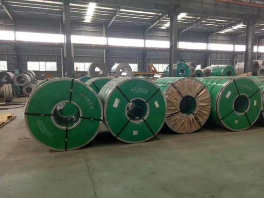 Bobina di acciaio inossidabile 304 laminata a freddo con tempra 1/2H 3/4H H per componenti industriali di precisione resistenti alla corrosione