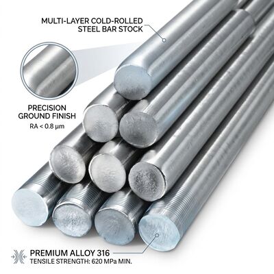 Tubo senza saldatura in acciaio inossidabile 304L resistente alla corrosione con diametro esterno 6-813 mm per condotte marine