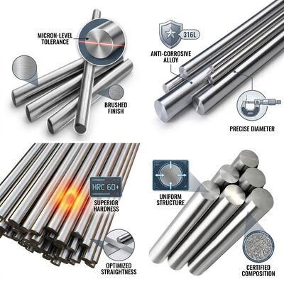 Tubo senza cuciture in acciaio inossidabile ad alta pressione 316 6-813 mm OD per servizi petrolchimici