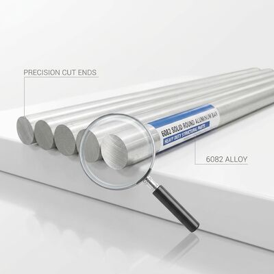 Barra tonda in alluminio 4032-T651 a bassa espansione termica lega Al-Si per pistoni motore e componenti resistenti all'usura dei compressori